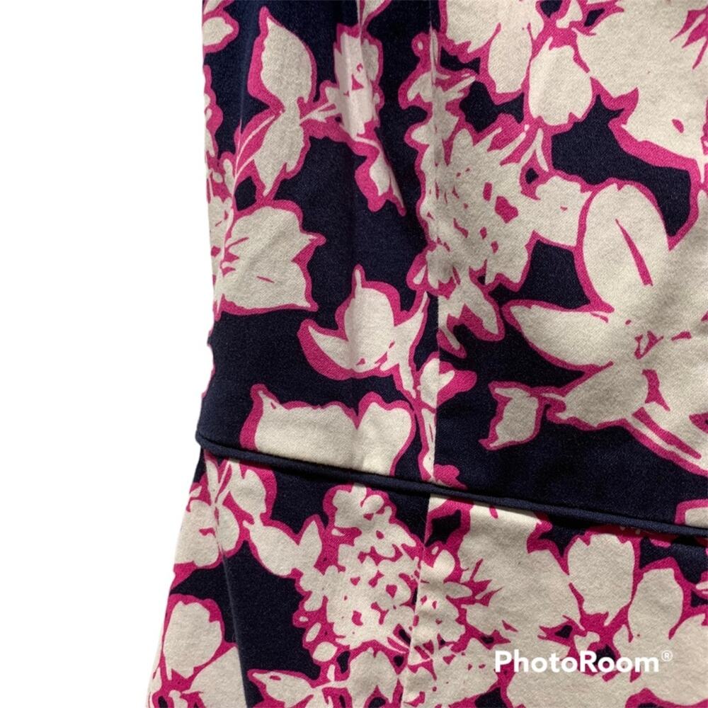Tommy Hilfiger - Navy, Pink & White Floral Dress Size 0, EUC - Picture 8 of 14